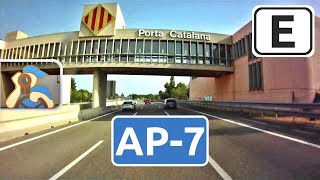 preview picture of video 'España. AP-7 (E15). France - Montmelo'