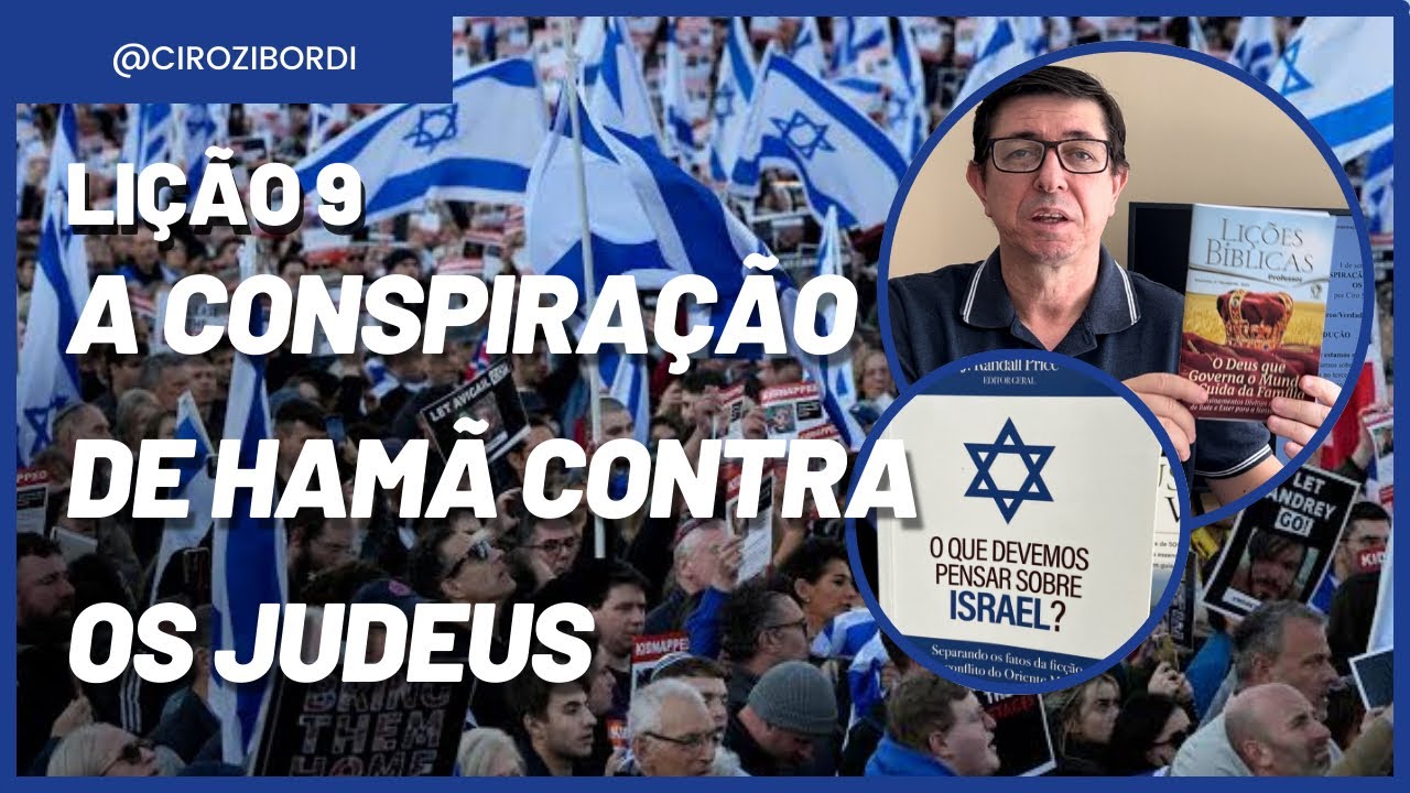A Conspiração de Hamã contra os Judeus | ​⁠Lição 9 | CPAD | EBD | ​⁠@cirozibordi