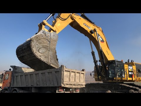 Caterpillar 6015B Excavator The First Loads - Sotiriadis Ate