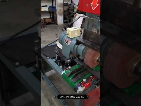 Ramato 150 X 2000MM ( 6" X 80" ) 3 HP X 4 HEAD AUTOMATIC CONVEYOR BASED BELT GRINDER (HEAVY MODEL)