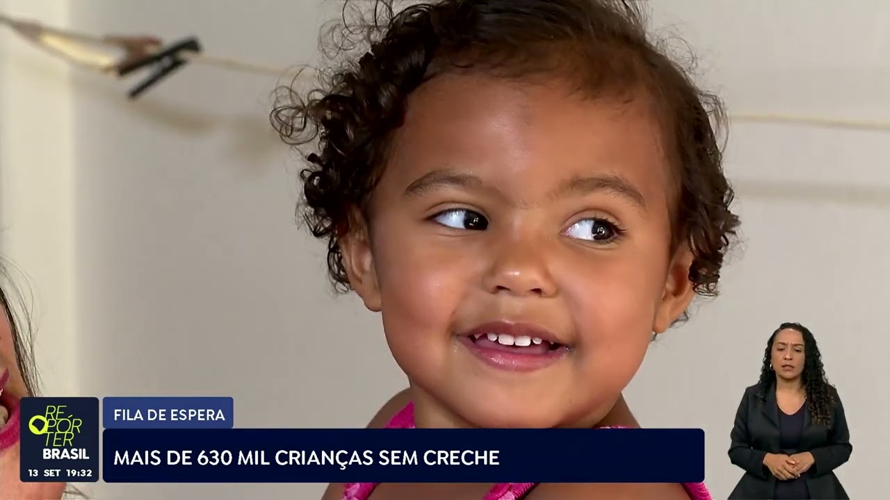 Mais de 630 mil crianças estão sem creche