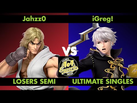 SSBU - 4o4 Smash Night 18 - KN|BH| Jahzz0 (Ken) vs iGreg! (Robin) - Losers Semi-Final