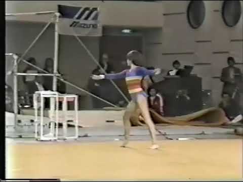 Erika Csanyi 🇭🇺 FX EF 1980 Chunichi Cup