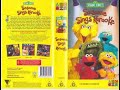 Sesame Street Sesame Sings Karaoke Australian VHS