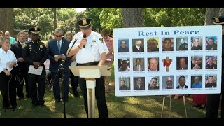 Mobile County honors law enforcement officers who died in the last year