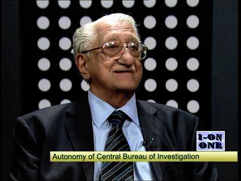 Anil Divan on Autonomy of Central Bureau of Investigation - Part I