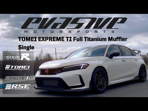 Single Ultra Lightweight (Only7.1kg :Std18.3kg) Evasive Motorsports Civic Type-R FL5 TOMEI ExpremeTi