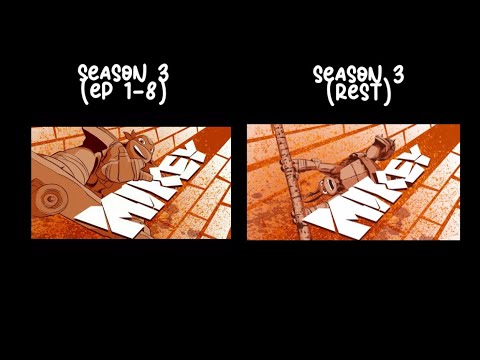 TMNT 2012 Season 3 Main Difference