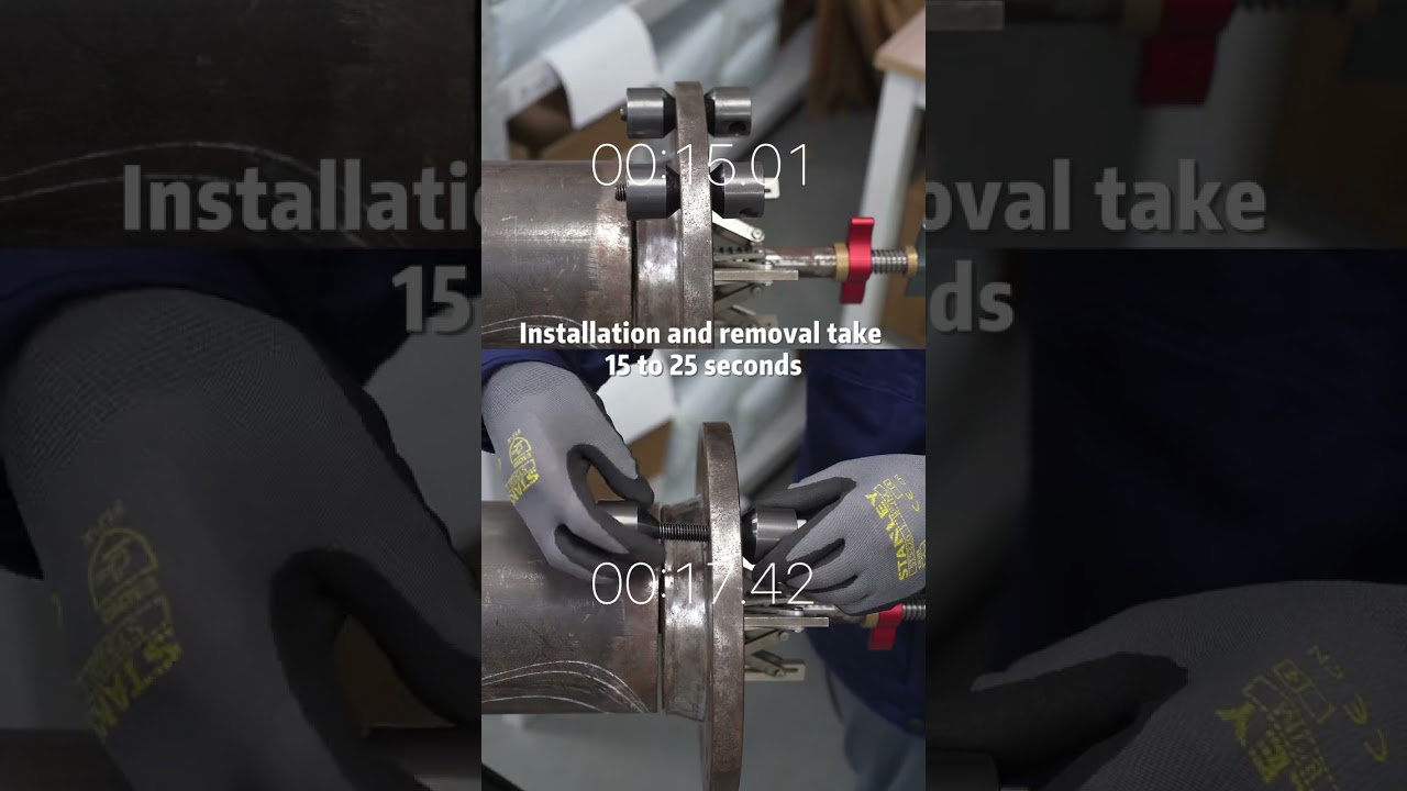 Magnetic(MAP200) vs. Conventional Pins#stronghandtools #welding #weldingtools #pipeline #flange