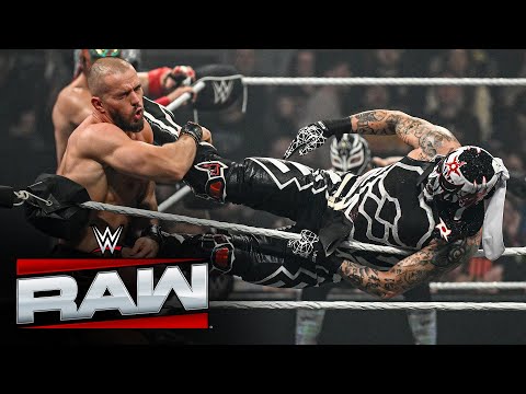 Adam Pearce’s mistake helps Rey Mysterio, Penta & Dragon Lee defeat The Vision: Raw highlights