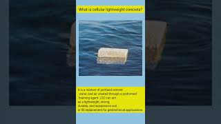 what is cellular light weight concrete!! concrete Technology!! Civil Engineer #shrots