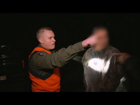 Warden Lounder Deals with Rowdy Hunters