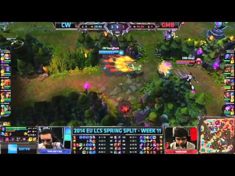 Copenhagen Wolves vs Gambit Gaming | S4 | LCS EU 2014 Spring Split W11D1 | Full Game | HD