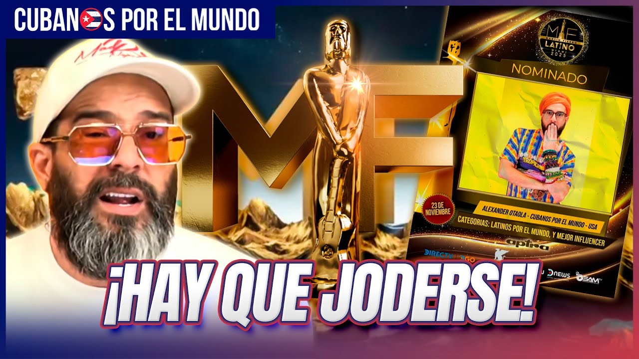 ¡Alex Otaola nominado al Martín Fierro! El “Óscar argentino” reconoce a Cubanos por el Mundo