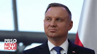 Poland President Andrzej Duda on Russia&#39;s war in Ukraine, Putin&#39;s nuclear threats