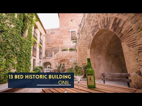 HISTORIC BUILDING IN ONIL | ALICANTE | 810 SQM | 13 BED | AIR BNB - TOURIST LICENCE