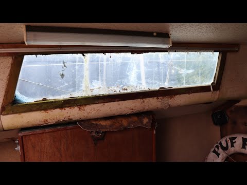 How to Repair and Rebed a Portlight and Frame - Episode 2 - DIY Free Sailboat Refit