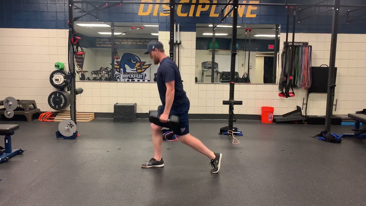 DB Split Squat w/Pause