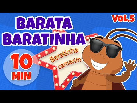 Barata Baratinha Vol. 5 - Giramille 10 min | Desenho Animado Musical