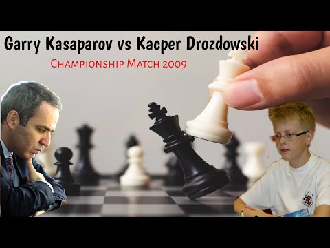 Garry Kasparov gegen Kacper Drozdowski | Meisterschaftsspiel 2009