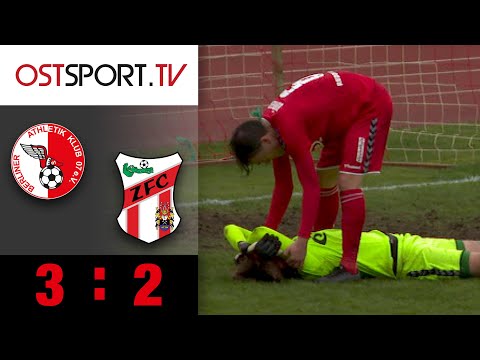 90+:2: Plath-Patzer bringt BAK Sieg: Berliner AK - ZFC Meuselwitz 3:2 | Regionalliga Nordost