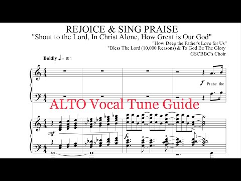 Vocal Tune Alto Guide - REJOICE & SING PRAISE