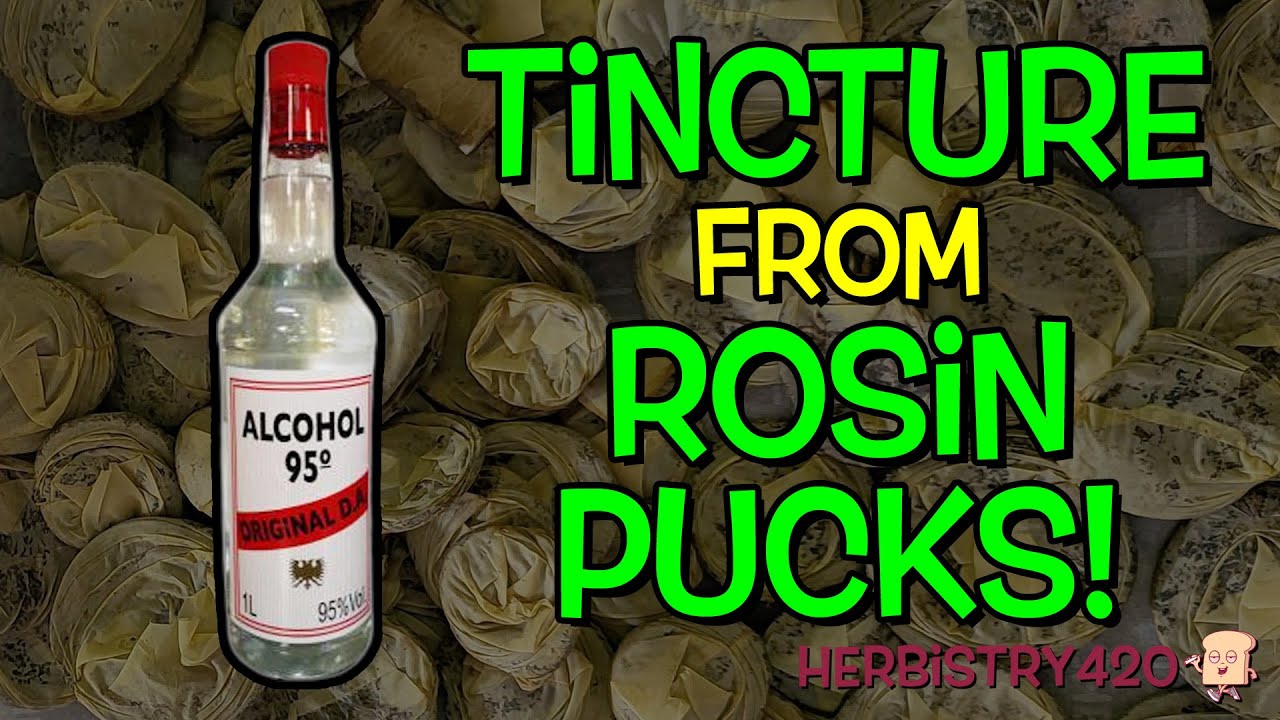 Rosin Puck Tincture (QWET Method) — Complete Step-by-Step Guide