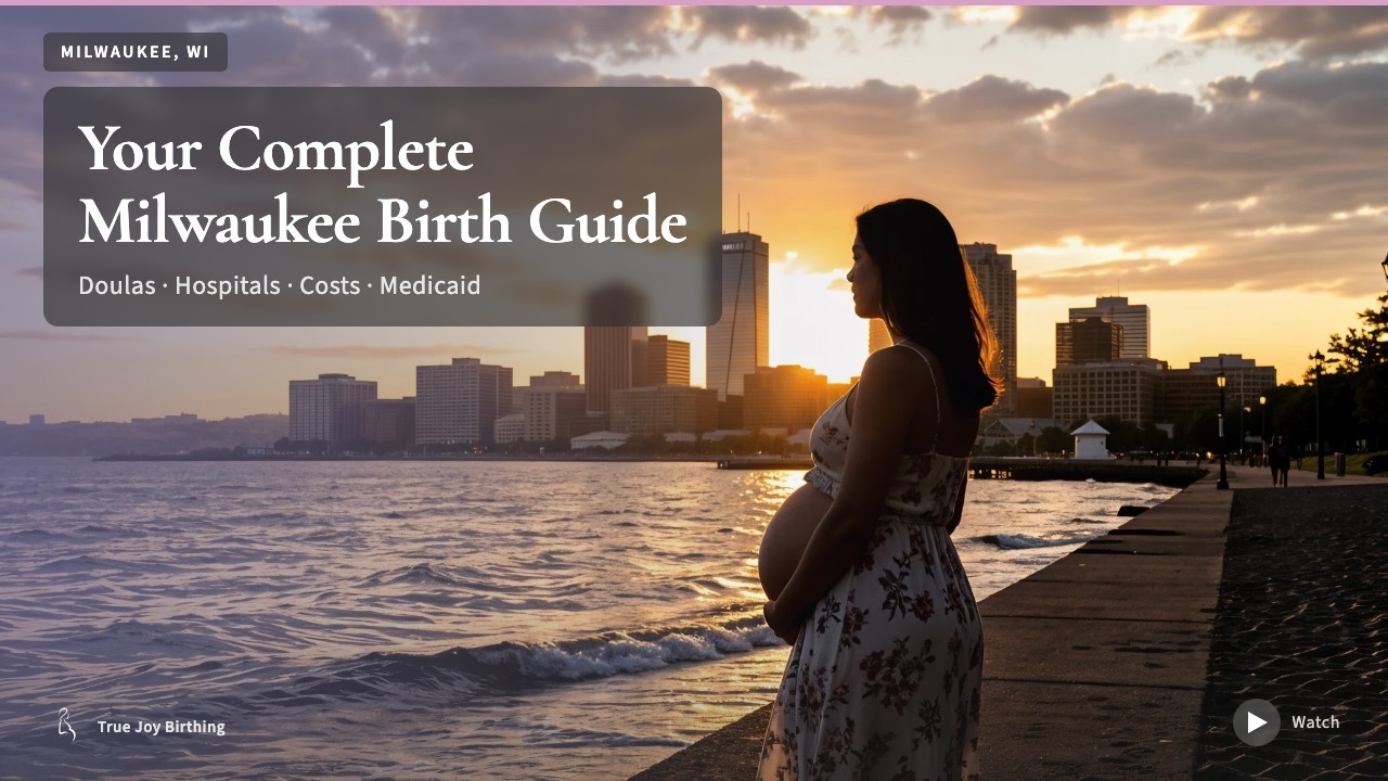 Milwaukee Doula & Birth Plan Guide: Costs, Hospitals & Medicaid (First-Time Mom) — press play to watch