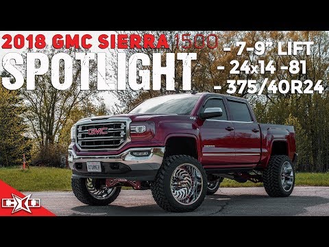 THIS BUILD IS HUGE! 7-9” Lift, 24x14’s, AND 375’s!