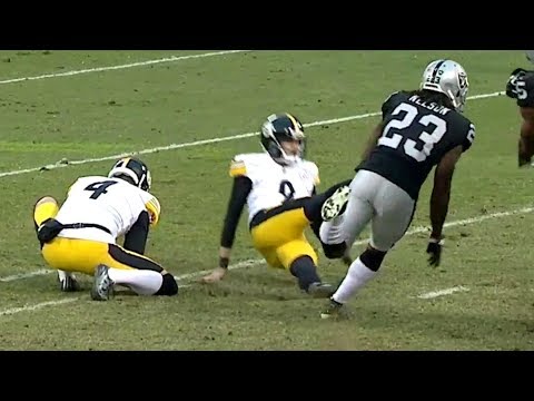 Chris Boswell Slips on Game-Tying Field Goal to Lose Game | NFL