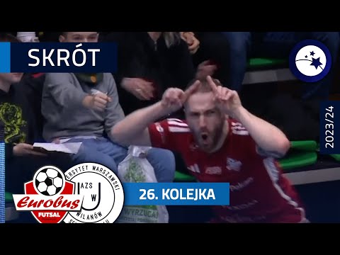 Eurobus Przemyśl - AZS UW DARKOMP 3:2 | SKRÓT | 26. kolejka (2023/24)