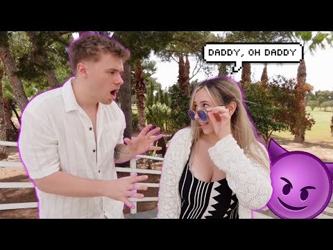 CALLING MY BOYFRIEND DADDY in public for 24 HOURS to see how he reacts *AWKWARD*