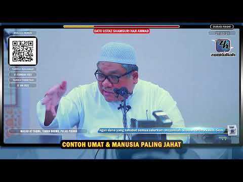 TAZKIRAH : Nama Manusia Jahat Yang Disebut Dalam Quran - Ustaz Shamsuri Ahmad