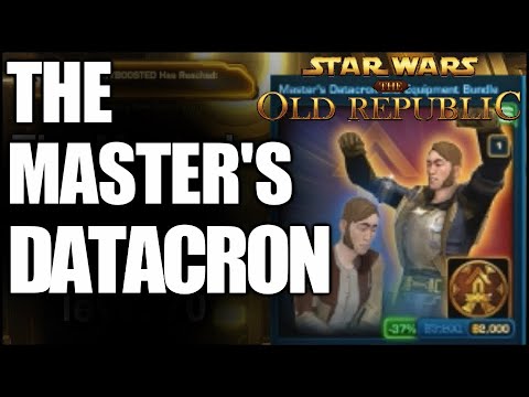 The Master's Datacron Level Boosting - Star Wars: The Old Republic