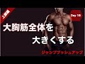 【上級者向け】胸全体を刺激する!大胸筋の筋トレ!