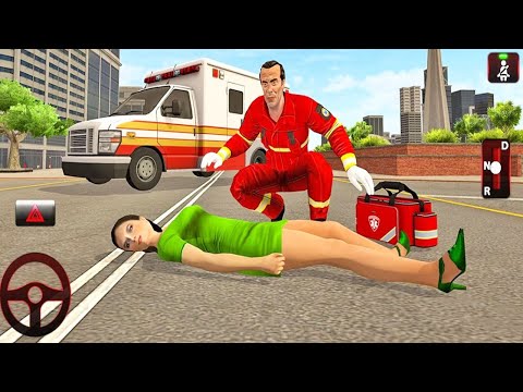 Ambulance Rescue Simulator 2020 City Driver Cars Rescue - Best Android GamePlay