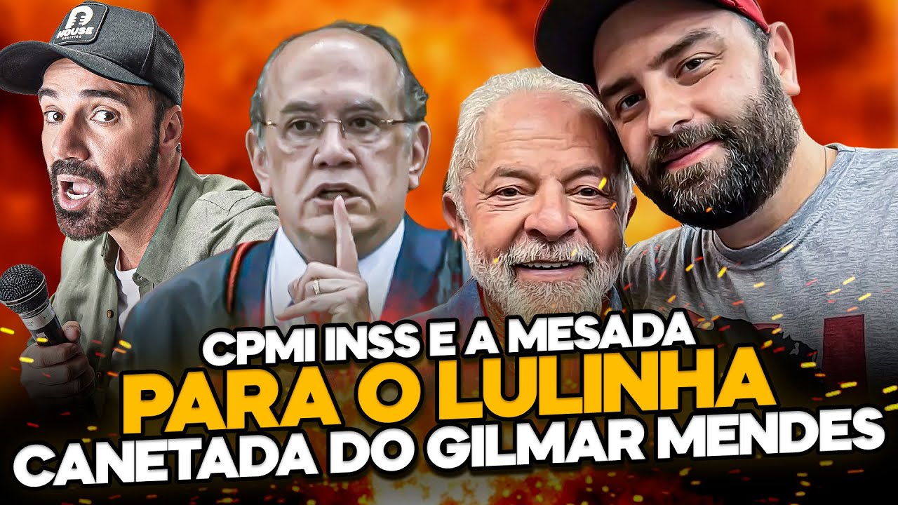CPMI DO INSS E A MESADA DO LULINHA | A CANETADA DO GILMAR MENDES - COMÉDIA STAND UP DIOGO PORTUGAL