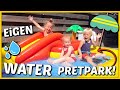 EiGEN WATERPRETPARK iN TUiN ? | Bellinga Vlog #1731