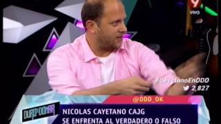 VERDADERO O FALSO - NICOLAS CAYETANO CAJG - PRIMERA PARTE - 12-09-14