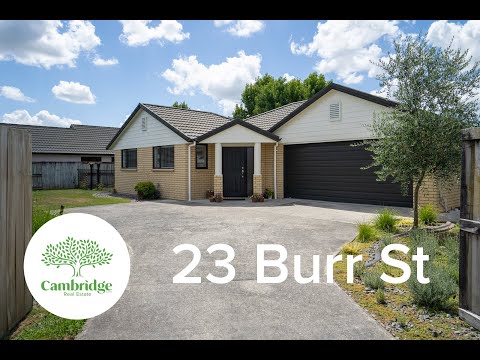 23 Burr Street, Cambridge, Waikato, 4房, 2浴, 独立别墅