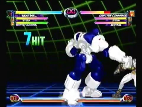 MvC2 - Sentinel Santhrax Combo (2)