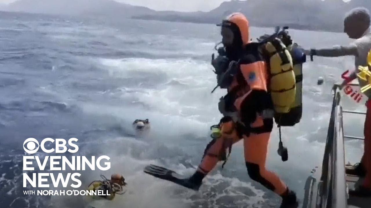 Recovery ongoing as questions about what sunk superyacht off Italian coast remain