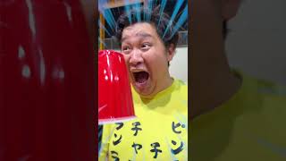 奇跡の瞬間！バドミントンけん玉でミラクルが！？ #fischers #shorts  #challenge