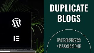 Download the video "How to Copy & Reuse Blog Posts in WordPress (Elementor Guide)"