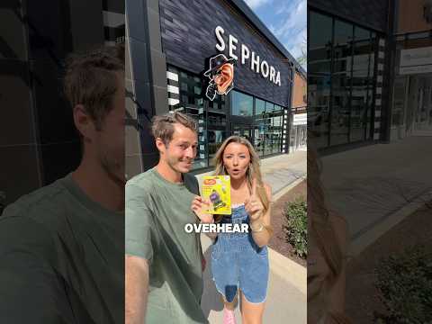 i USED A ✨SECRET SPY EAR✨ iN SEPHORA!👀🕵️