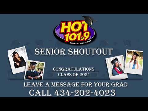 Hot 101.9 Senior Shoutout: Robert Thomas: Louisa High School
