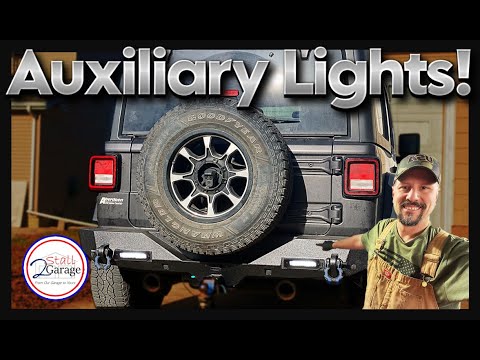 Jeep Wrangler On/Off Road Auxiliary REVERSE Lights | How To Install