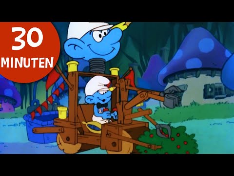 30 minuten Smurfen • De Beste Smurfen Uitvindingen! • De Smurfen