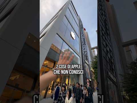 che figata gli Apple Store in Giappone 🥲