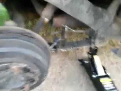 Repairing a broken leaf spring on my truck it can be welded